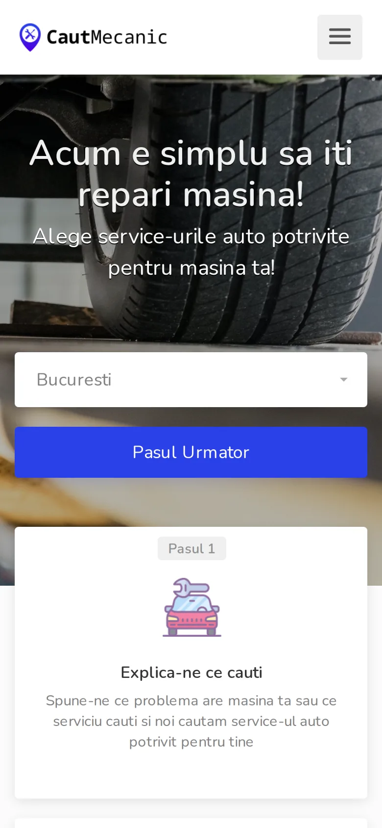 Caut Mecanic pe telefon