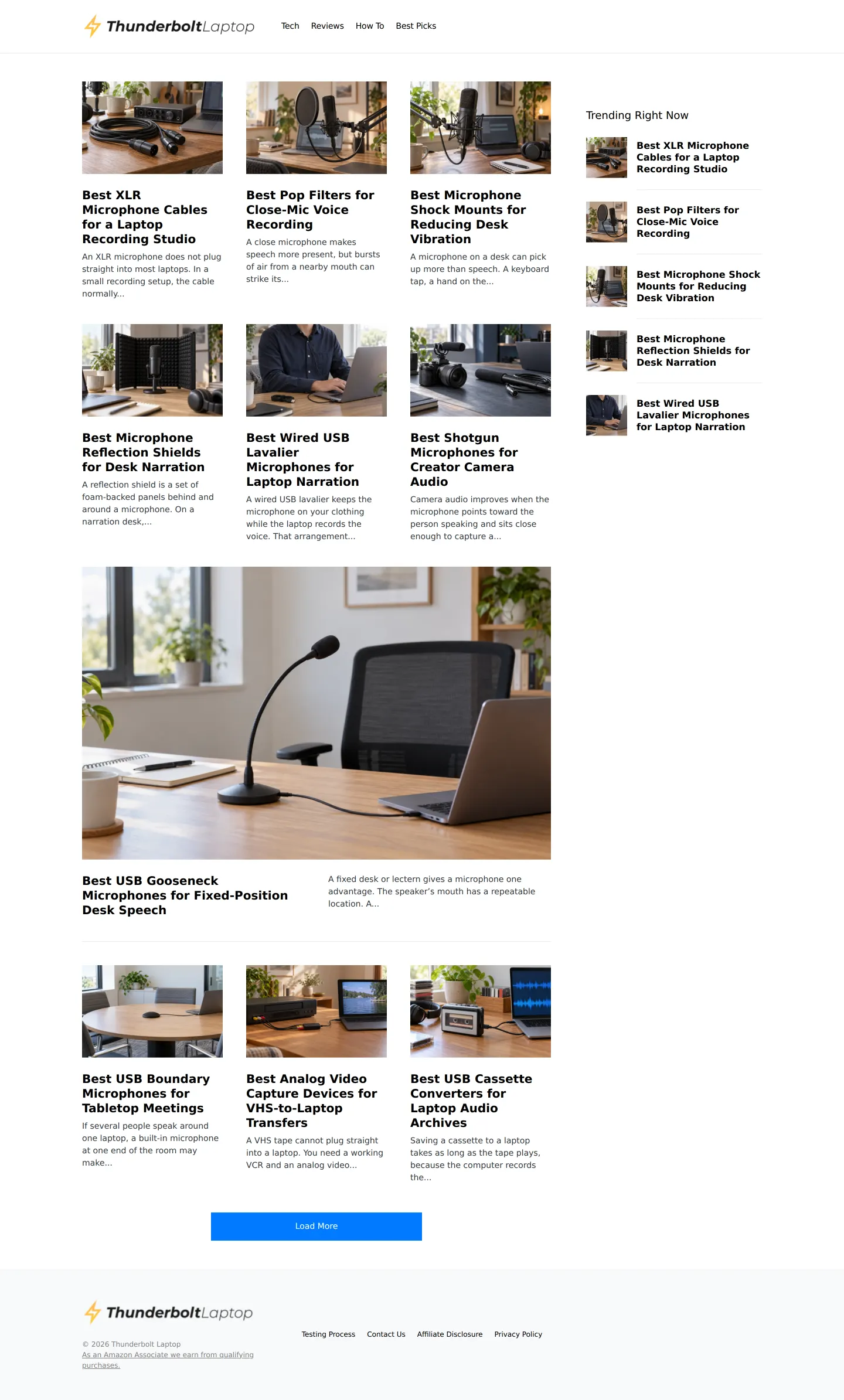 Thunderbolt Laptop, pagina întreagă